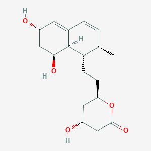 molecular formula C18H26O5 B153395 普伐他汀二醇内酯 CAS No. 159345-93-4