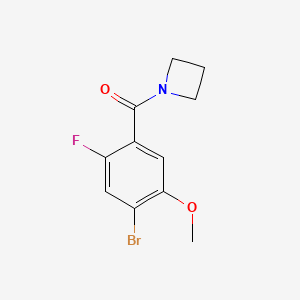 Azetidin-1-yl(4-bromo-2-fluoro-5-methoxyphenyl)methanone