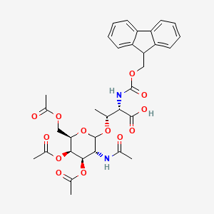 (N-alpha-Fmoc-O-beta-(2-acetamido-2-deoxy-3,4,6-tri-O-acetyl-alpha-D-galactopyranosyl)-L-threonine)