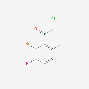 2'-Bromo-3',6'-difluorophenacyl chloride