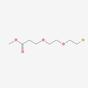 molecular formula C8H15BrO4 B15339563 Bromo-PEG2-methyl ester 