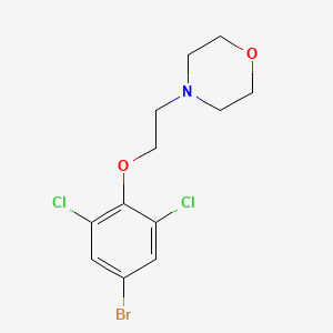 4-(2-(4-Bromo-2,6-dichlorophenoxy)ethyl)morpholine