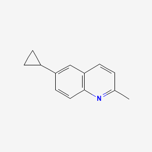 6-Cyclopropyl-2-methylquinoline