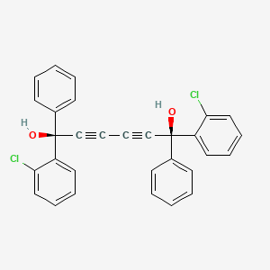 (+)-1,6-Bis(2-chlorophenyl)-1,6-diphenyl-2,4-hexadiyne-1,6-diol