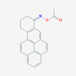 [(Z)-9,10-dihydro-8H-benzo[a]pyren-7-ylideneamino] acetate