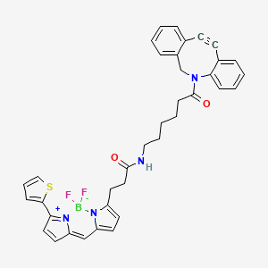 molecular formula C37H33BF2N4O2S B15339800 Bdp 558/568 dbco 