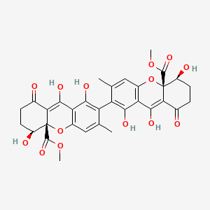 molecular formula C32H30O14 B15339880 rugulotrosin A 