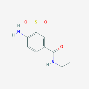 4-Amino-N-isopropyl-3-(methylsulfonyl)benzamide