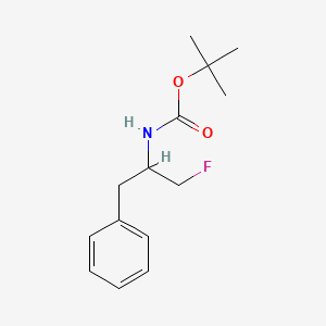 molecular formula C14H20FNO2 B15340005 N-Boc-1-fluoro-3-phenyl-2-propylamine CAS No. 2089289-03-0