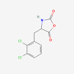 molecular formula C10H7Cl2NO3 B15340059 4-(2,3-Dichlorobenzyl)oxazolidine-2,5-dione 