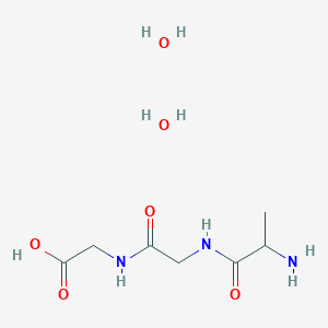 DL-Alanylglycylglycine dihydrate