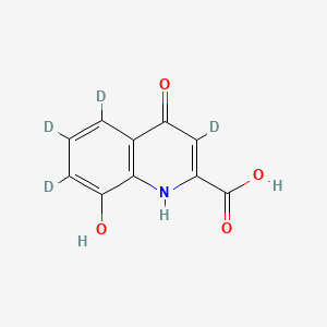 3,5,6,7-tetradeuterio-8-hydroxy-4-oxo-1H-quinoline-2-carboxylic acid