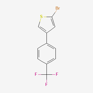 2-Bromo-4-(4-trifluoromethylphenyl)thiophene