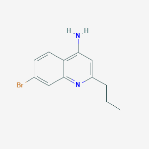 7-Bromo-2-propylquinolin-4-amine