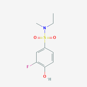 N-Ethyl-3-fluoro-4-hydroxy-N-methylbenzenesulfonamide