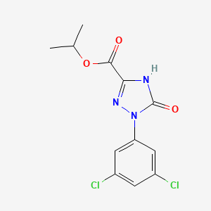 Isopropyl 1-(3,5-dichlorophenyl)-2,5-dihydro-5-oxo-1H-1,2,4-triazole-3-carboxylate