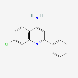 4-Amino-7-chloro-2-phenylquinoline