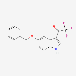 1-[5-(Benzyloxy)-3-indolyl]-2,2,2-trifluoroethanone