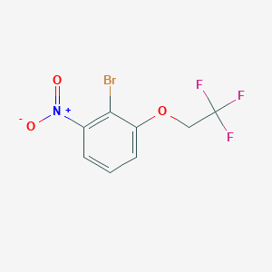 2-Bromo-1-nitro-3-(2,2,2-trifluoroethoxy)benzene