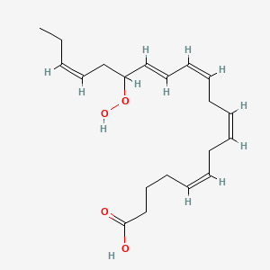 15S-hydroperoxy-5Z,8Z,11Z,13E,17Z-eicosapentaenoic acid