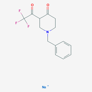 1-Benzyl-3-(trifluoroacetyl)piperidin-4-one, sodium salt