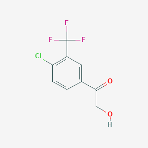 4'-Chloro-3'-(trifluoromethyl)-2-hydroxyacetophenone