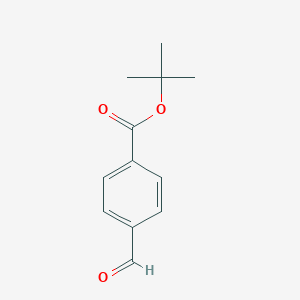 molecular formula C12H14O3 B153408 4-甲酰基苯甲酸叔丁酯 CAS No. 65874-27-3
