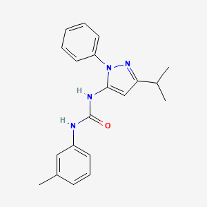 1-(3-Isopropyl-1-phenyl-1H-pyrazol-5-yl)-3-m-tolylurea