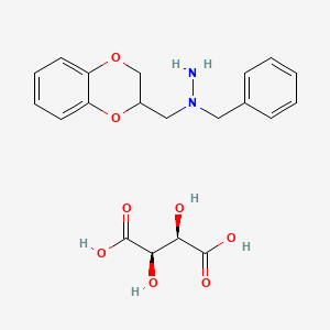 Domoxin hydrogen tartrate