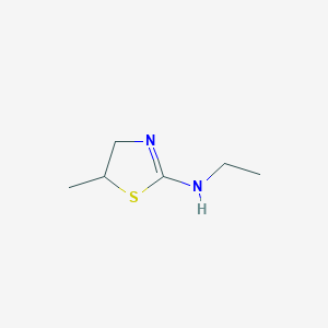 N-Ethyl-5-methyl-4,5-dihydro-1,3-thiazol-2-amine