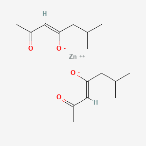 molecular formula C16H26O4Zn B15341525 Zinc 6-methyl-2,4-heptanedionate CAS No. 14263-15-1