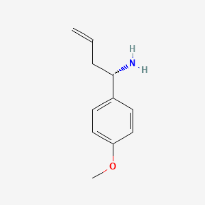 (1S)-1-(4-methoxyphenyl)but-3-en-1-amine