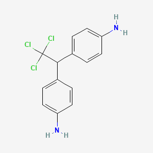 molecular formula C14H13Cl3N2 B15341804 p,p'-Amino-DDT CAS No. 4485-25-0