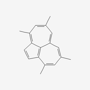 Cyclopenta(ef)heptalene, 3,5,8,10-tetramethyl-