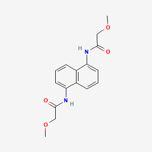 N,N'-1,5-Naphthalenediylbis[2-methoxy]acetamide