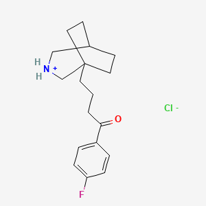 4-(3-Azabicyclo(3.2.2)nonyl)-4-fluorobutyrophenone hydrochloride