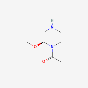 (2S)-1-Acetyl-2-methoxypiperazine