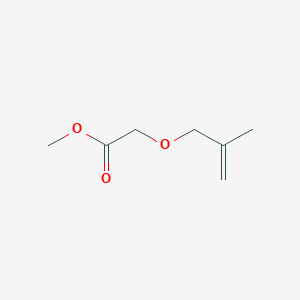 molecular formula C7H12O3 B15341958 (2-Methyl-allyloxy)-acetic acid methyl ester CAS No. 137840-76-7