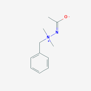 (1E)-N-[benzyl(dimethyl)azaniumyl]ethanimidate