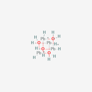 molecular formula H12O4Pb4 B15342068 Tetralead tetraoxide CAS No. 36502-09-7