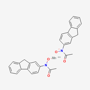 N-Hydroxy-2-acetylaminofluorene, manganous chelate