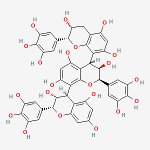 molecular formula C45H38O21 B15342085 Katacine 