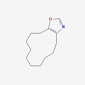 Cyclododecoxazole, 4,5,6,7,8,9,10,11,12,13-decahydro-