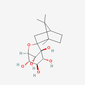 molecular formula C16H26O6 B15342153 2,3-O-Camphanylidene-D-myo-inositol 