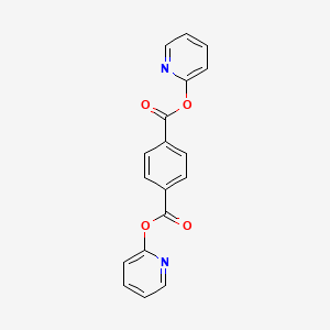 molecular formula C18H12N2O4 B15342248 Di(pyridin-2-yl) terephthalate 