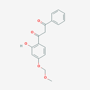 1-[2-Hydroxy-4-(methoxymethoxy)phenyl]-3-phenylpropane-1,3-dione