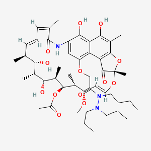 Rifamycin B butyldipropylhydrazide