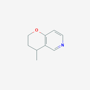 4-methyl-3,4-dihydro-2H-pyrano[3,2-c]pyridine