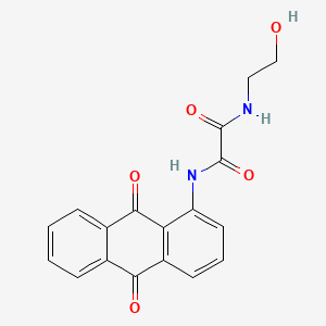 Oxamide, N-(1-anthraquinonyl)-N'-(2-hydroxyethyl)-