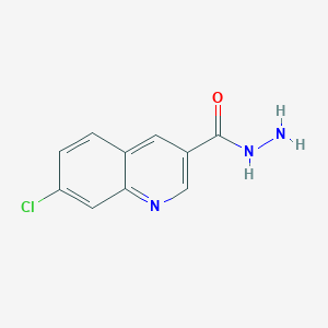 7-Chloroquinoline-3-carbohydrazide